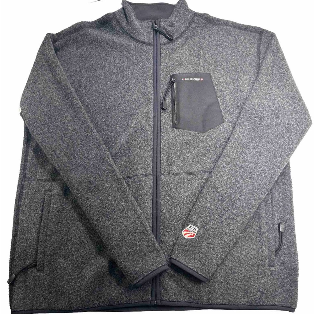 Tommy Hilfiger | Zip-up Fleece Jacket | Great condition | Size:XL | ✋Pre-owned✋ - Picture 1 of 5